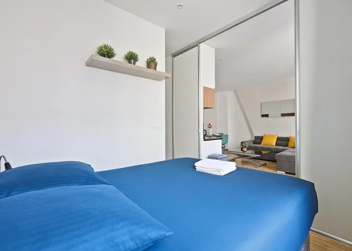Quartier Champs-elysees 1 Bedroom Free Netflix Apartmán Paříž
